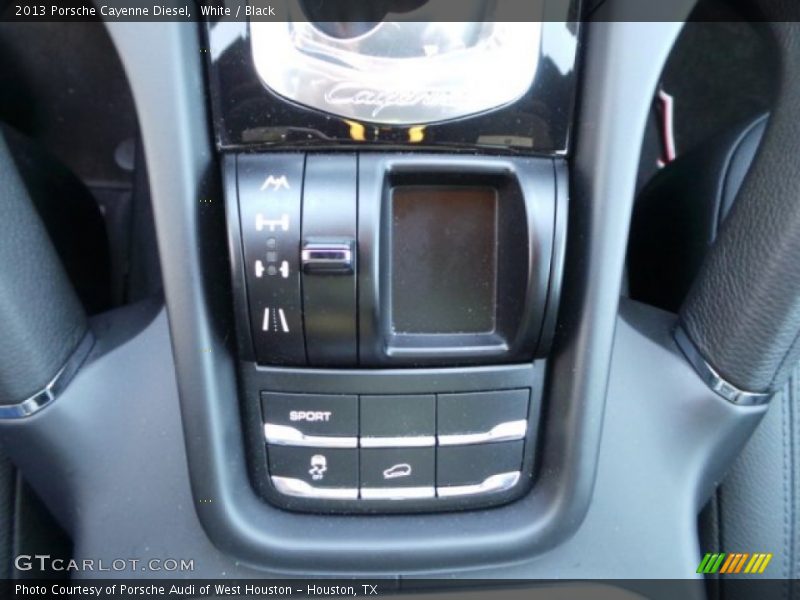 White / Black 2013 Porsche Cayenne Diesel