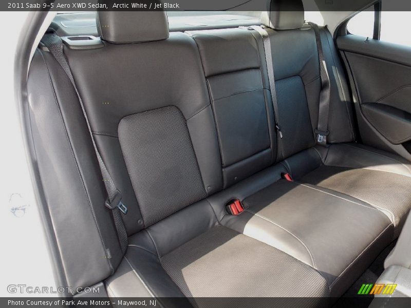 Rear Seat of 2011 9-5 Aero XWD Sedan