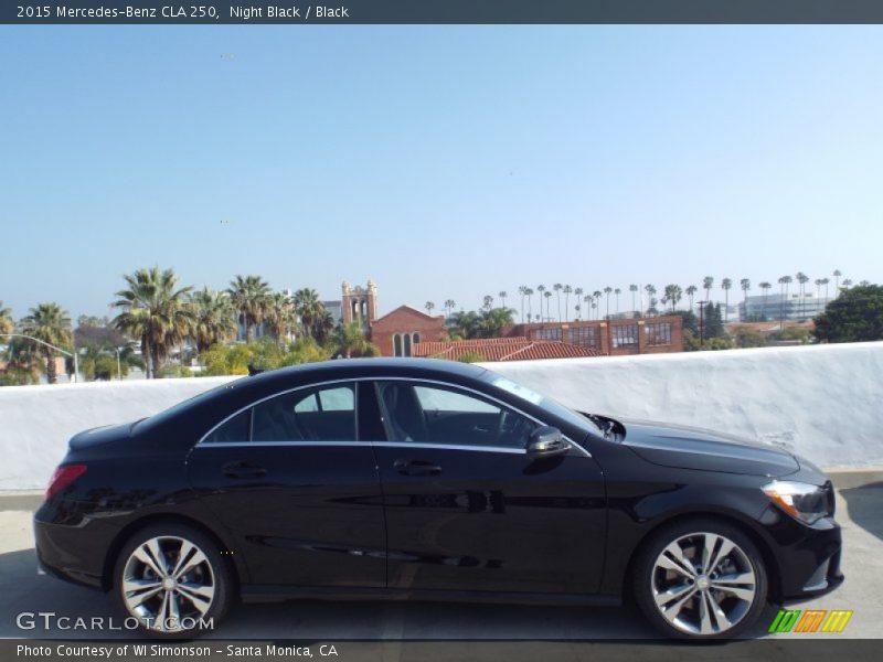 Night Black / Black 2015 Mercedes-Benz CLA 250