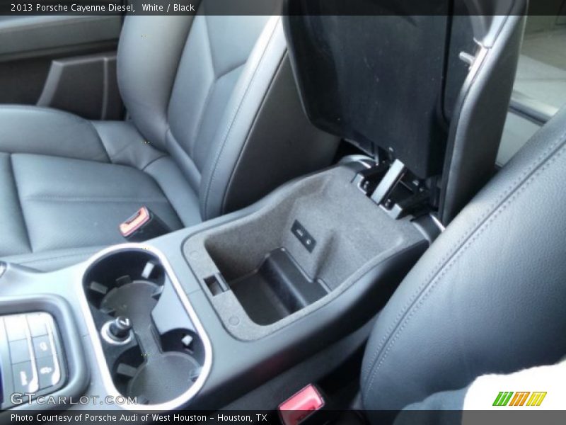 White / Black 2013 Porsche Cayenne Diesel