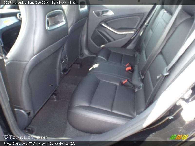 Night Black / Black 2015 Mercedes-Benz CLA 250