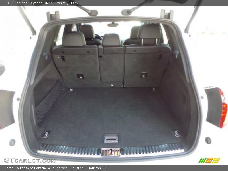 White / Black 2013 Porsche Cayenne Diesel