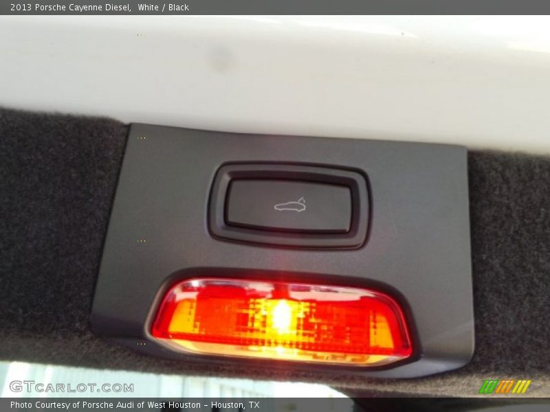 White / Black 2013 Porsche Cayenne Diesel