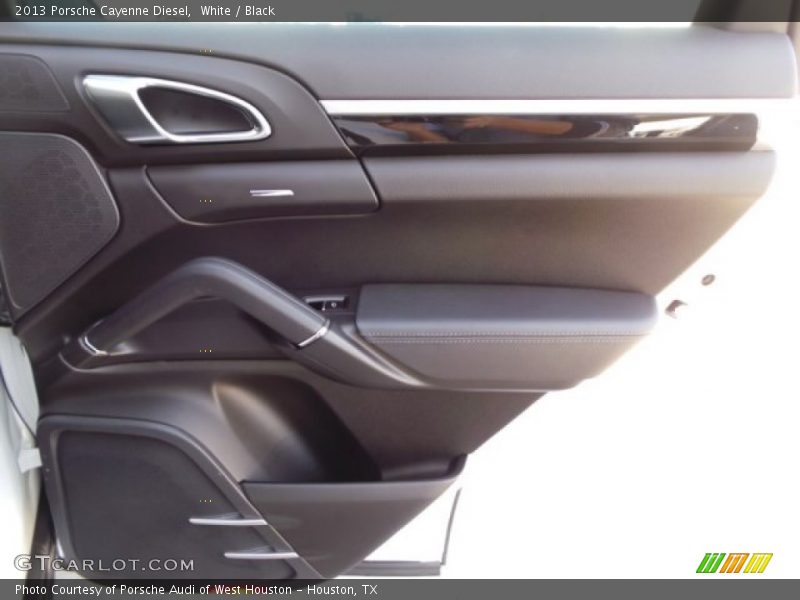 White / Black 2013 Porsche Cayenne Diesel