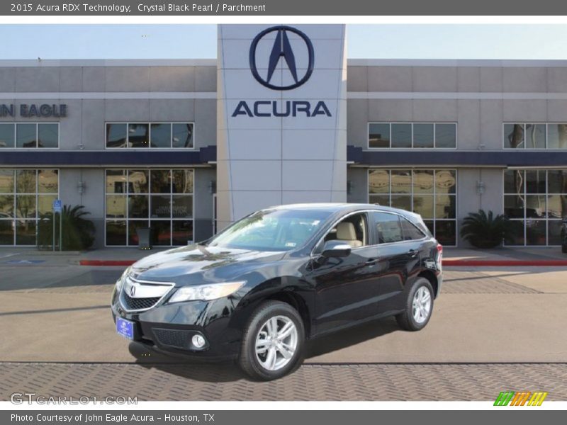 Crystal Black Pearl / Parchment 2015 Acura RDX Technology