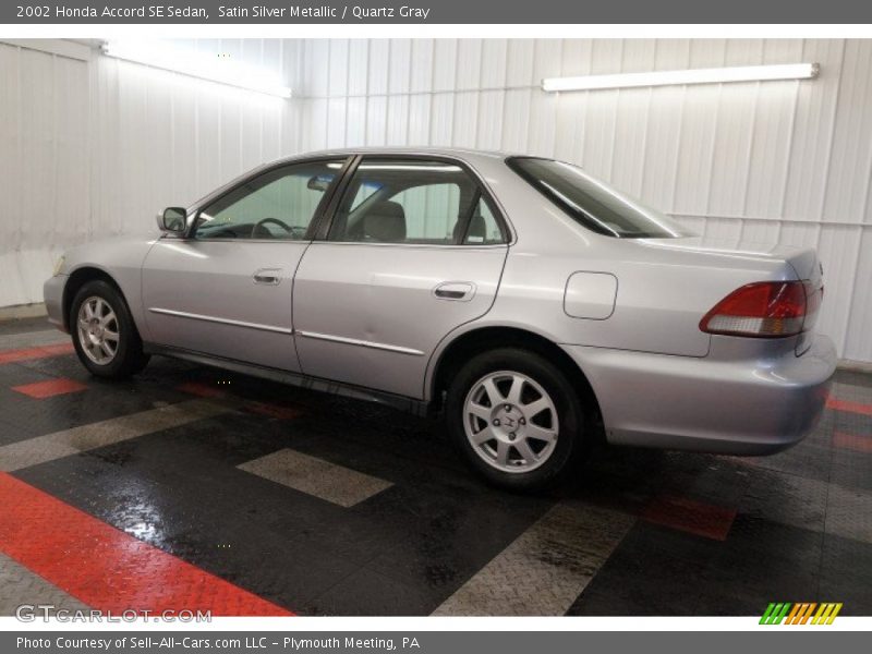 Satin Silver Metallic / Quartz Gray 2002 Honda Accord SE Sedan