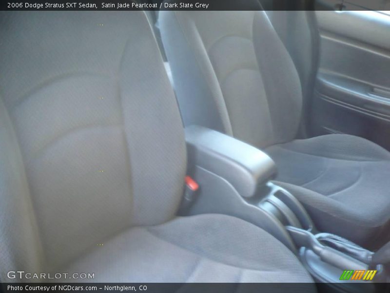 Satin Jade Pearlcoat / Dark Slate Grey 2006 Dodge Stratus SXT Sedan