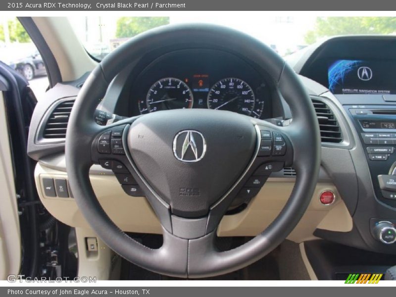 Crystal Black Pearl / Parchment 2015 Acura RDX Technology