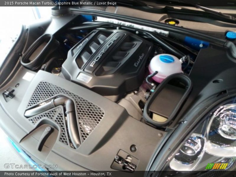  2015 Macan Turbo Engine - 3.6 Liter DFI Twin-Turbocharged DOHC 24-Valve VarioCam Plus V6