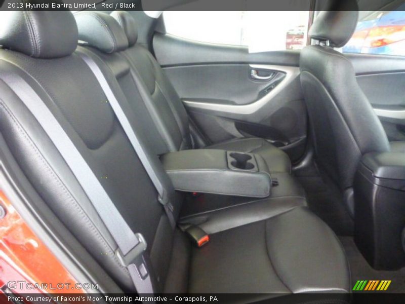 Red / Black 2013 Hyundai Elantra Limited