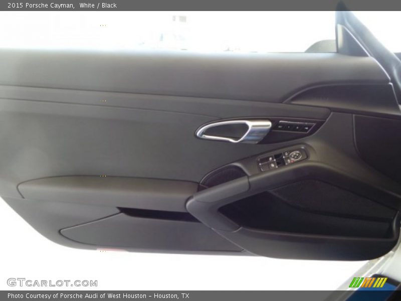White / Black 2015 Porsche Cayman