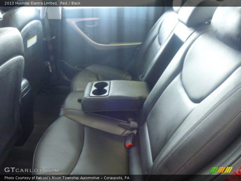 Red / Black 2013 Hyundai Elantra Limited