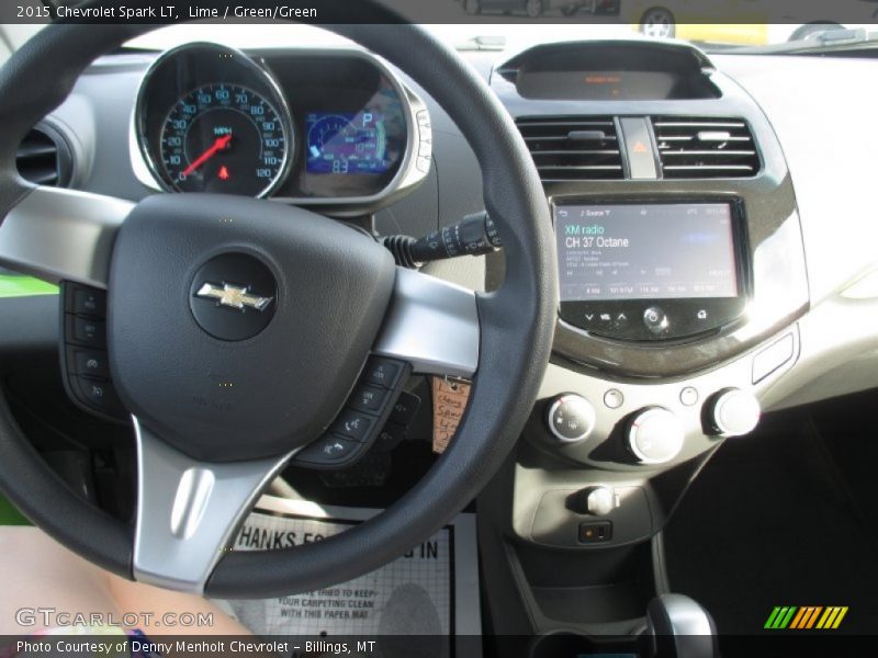 Lime / Green/Green 2015 Chevrolet Spark LT