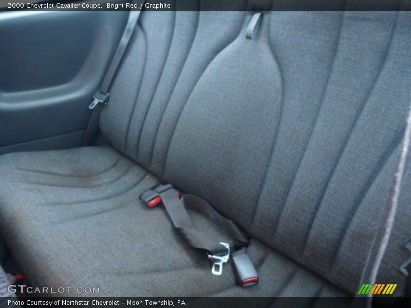 Bright Red / Graphite 2000 Chevrolet Cavalier Coupe