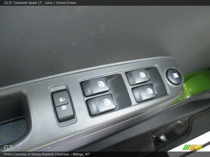 Lime / Green/Green 2015 Chevrolet Spark LT