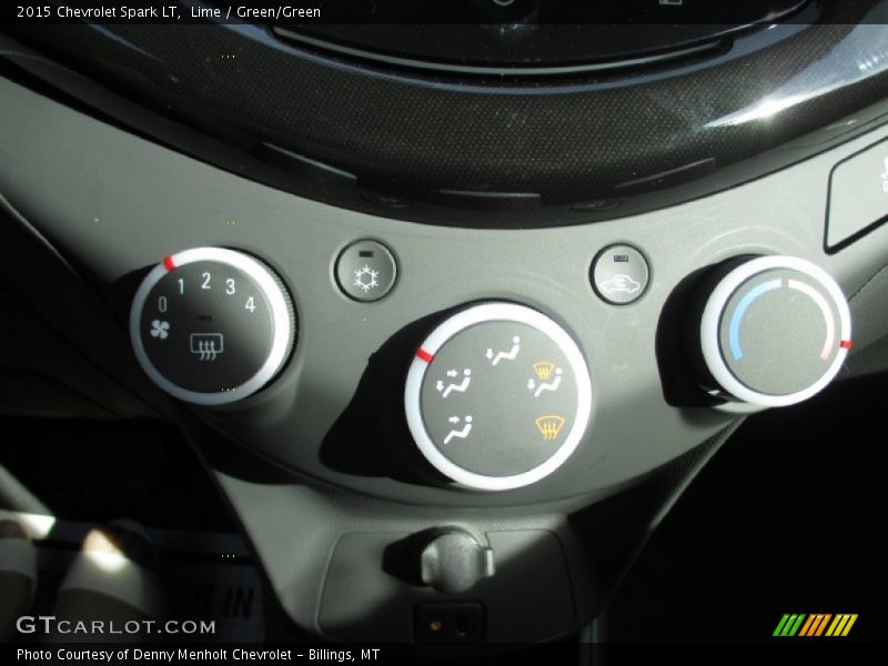 Lime / Green/Green 2015 Chevrolet Spark LT