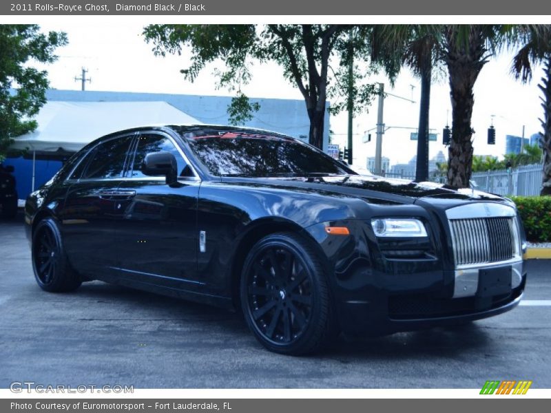 Diamond Black / Black 2011 Rolls-Royce Ghost