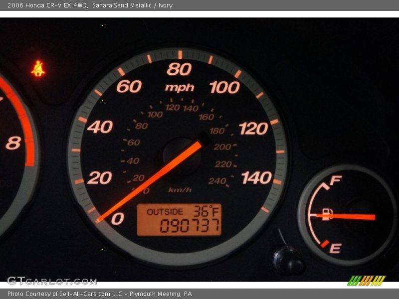 Sahara Sand Metallic / Ivory 2006 Honda CR-V EX 4WD