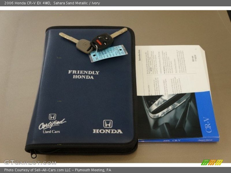 Sahara Sand Metallic / Ivory 2006 Honda CR-V EX 4WD
