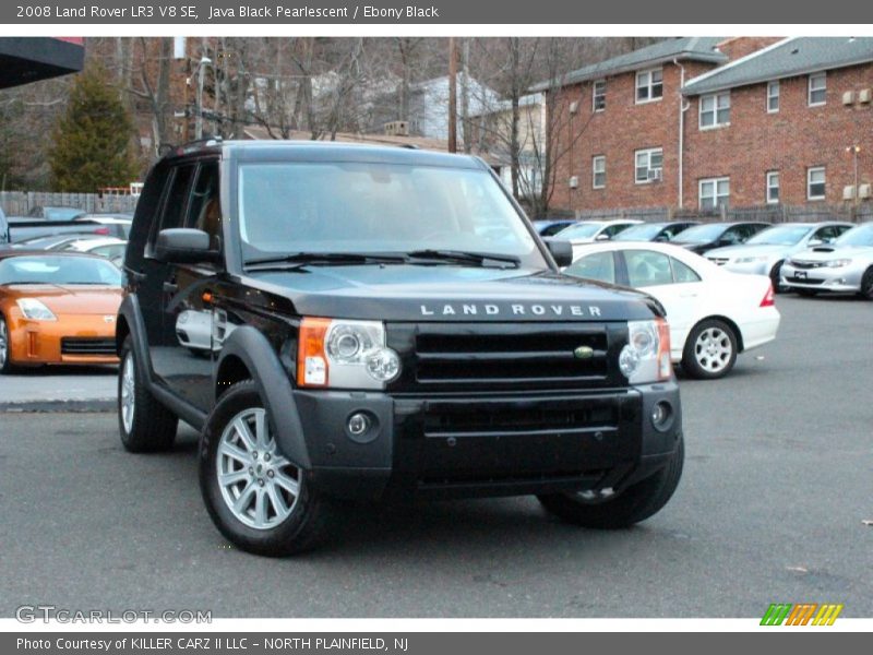 Java Black Pearlescent / Ebony Black 2008 Land Rover LR3 V8 SE