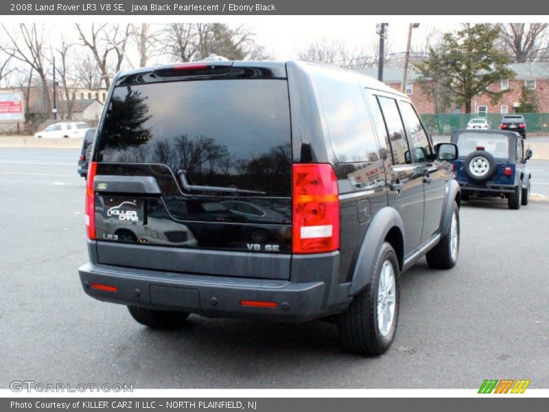Java Black Pearlescent / Ebony Black 2008 Land Rover LR3 V8 SE