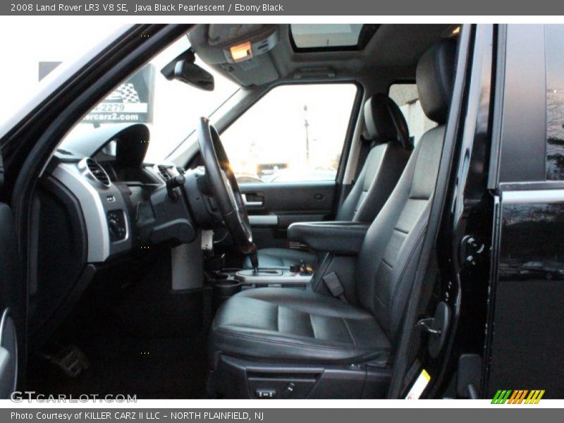 Java Black Pearlescent / Ebony Black 2008 Land Rover LR3 V8 SE