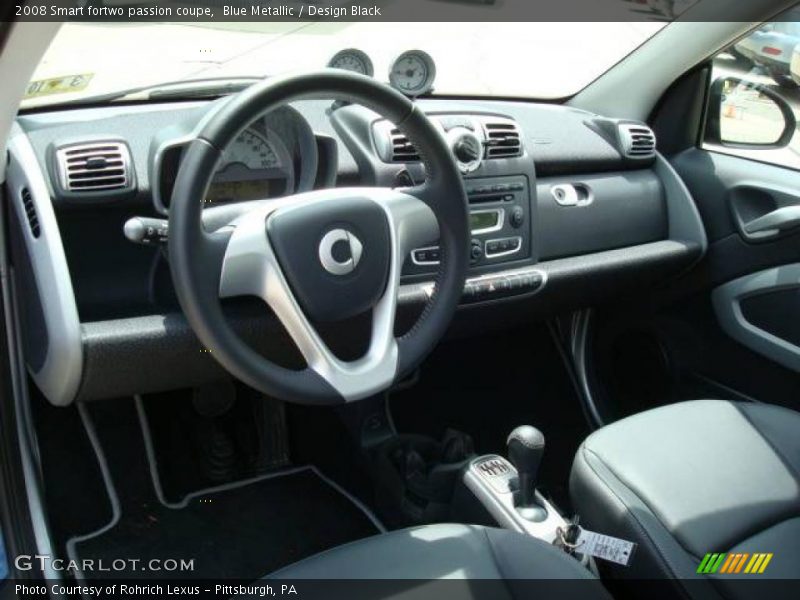 Blue Metallic / Design Black 2008 Smart fortwo passion coupe