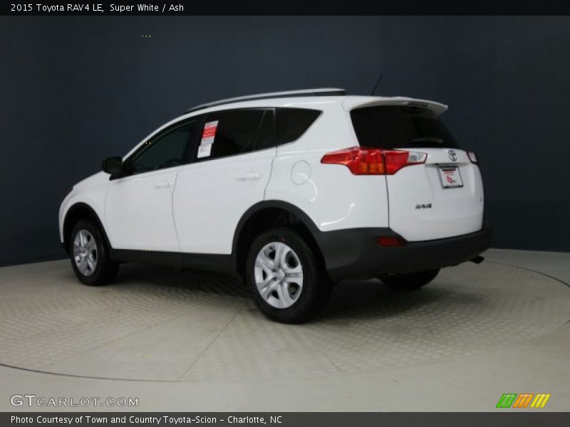 Super White / Ash 2015 Toyota RAV4 LE