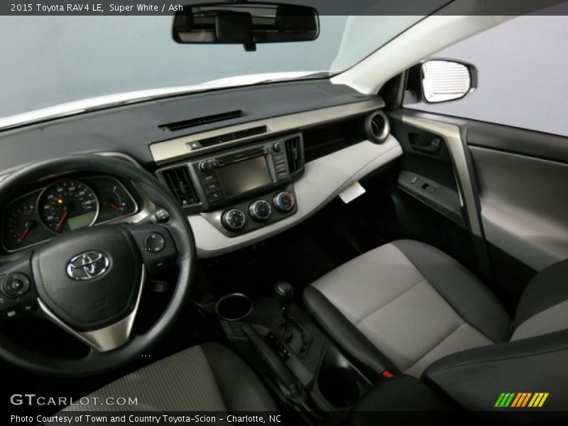 Super White / Ash 2015 Toyota RAV4 LE