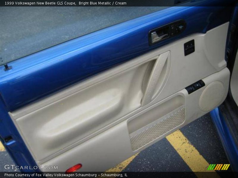 Bright Blue Metallic / Cream 1999 Volkswagen New Beetle GLS Coupe