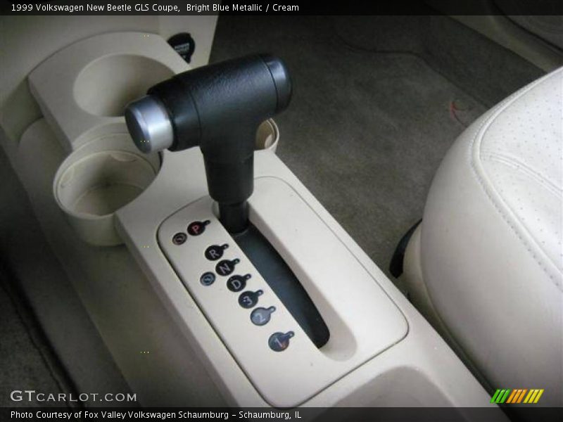 Bright Blue Metallic / Cream 1999 Volkswagen New Beetle GLS Coupe