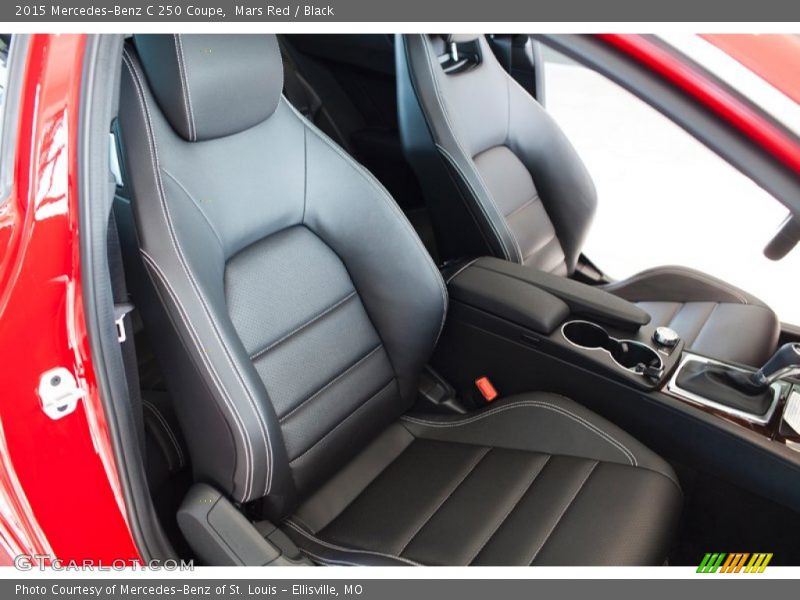 Front Seat of 2015 C 250 Coupe