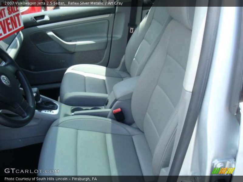 Reflex Silver Metallic / Art Gray 2007 Volkswagen Jetta 2.5 Sedan