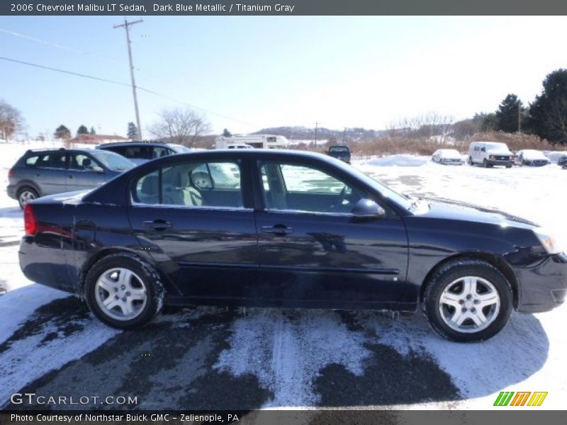 Dark Blue Metallic / Titanium Gray 2006 Chevrolet Malibu LT Sedan