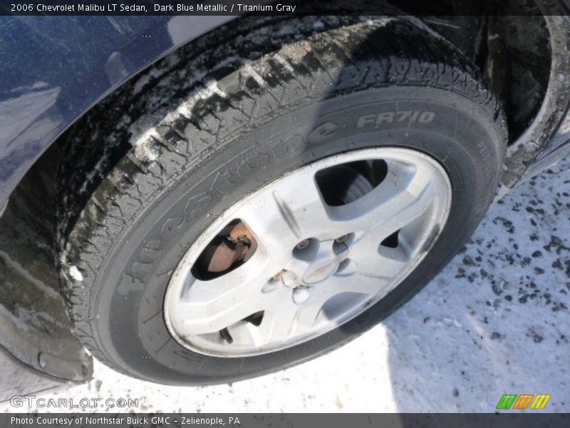 Dark Blue Metallic / Titanium Gray 2006 Chevrolet Malibu LT Sedan