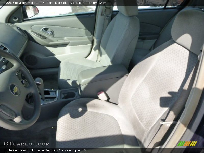 Dark Blue Metallic / Titanium Gray 2006 Chevrolet Malibu LT Sedan