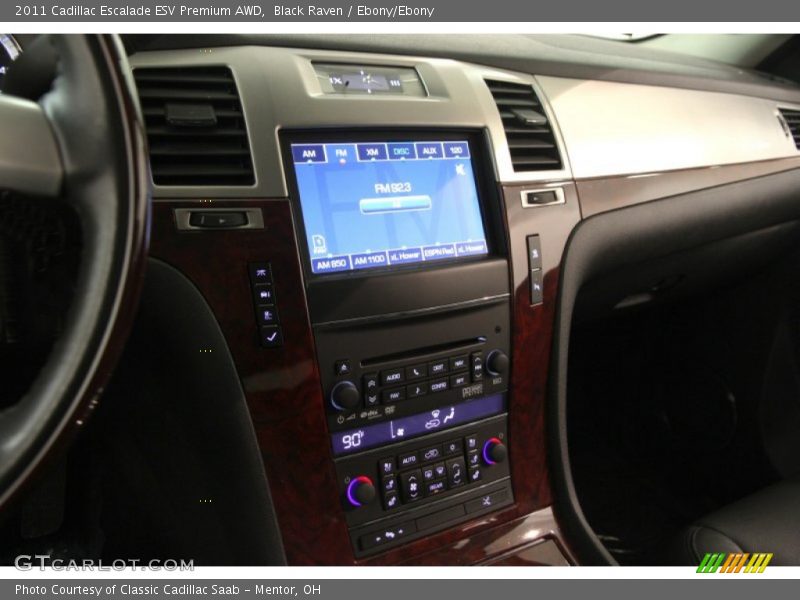 Black Raven / Ebony/Ebony 2011 Cadillac Escalade ESV Premium AWD