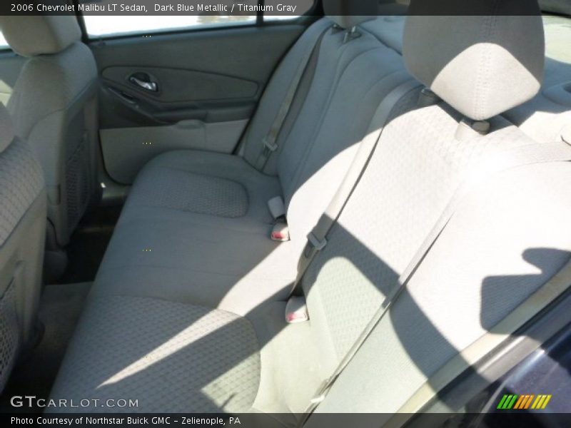 Dark Blue Metallic / Titanium Gray 2006 Chevrolet Malibu LT Sedan