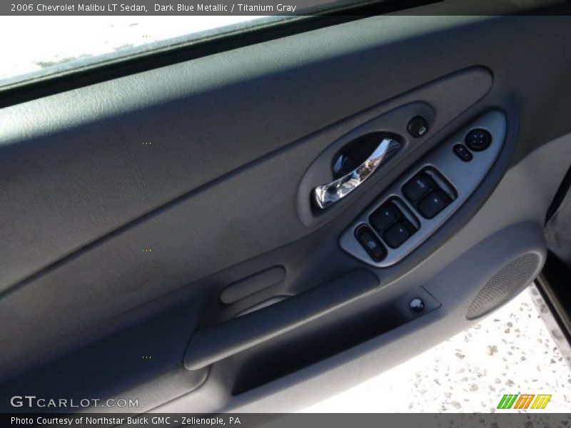 Dark Blue Metallic / Titanium Gray 2006 Chevrolet Malibu LT Sedan