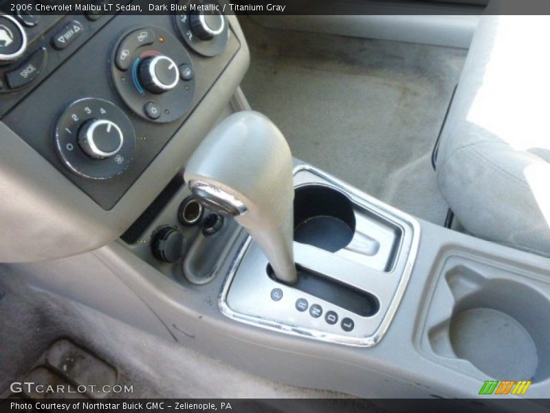 Dark Blue Metallic / Titanium Gray 2006 Chevrolet Malibu LT Sedan