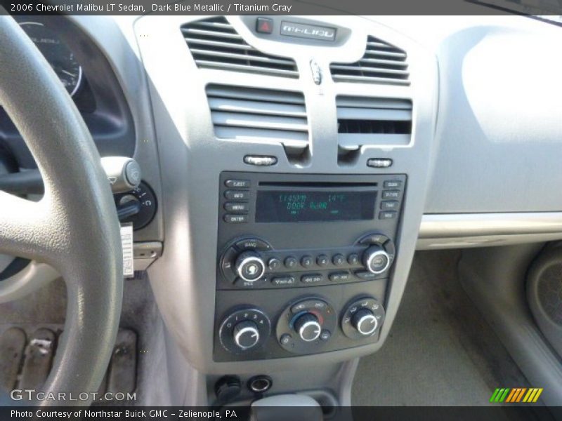 Dark Blue Metallic / Titanium Gray 2006 Chevrolet Malibu LT Sedan