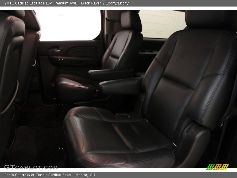 Black Raven / Ebony/Ebony 2011 Cadillac Escalade ESV Premium AWD