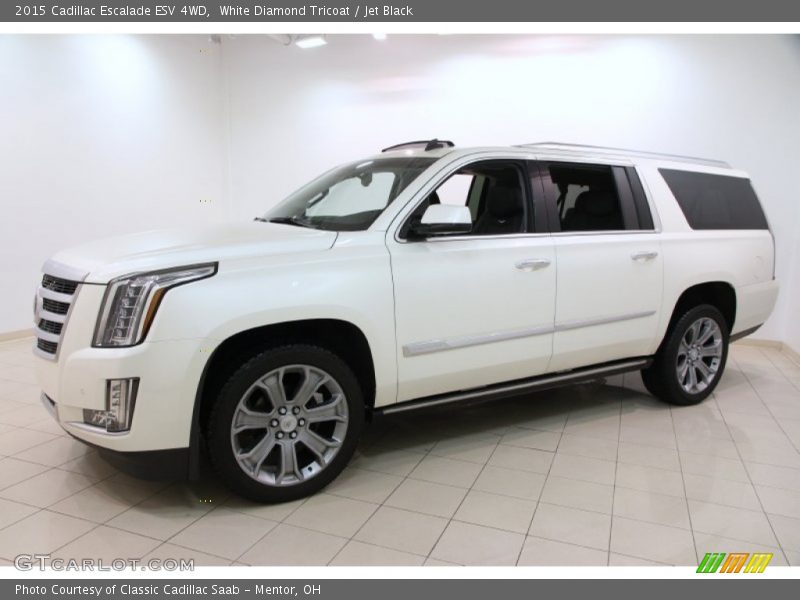 Front 3/4 View of 2015 Escalade ESV 4WD