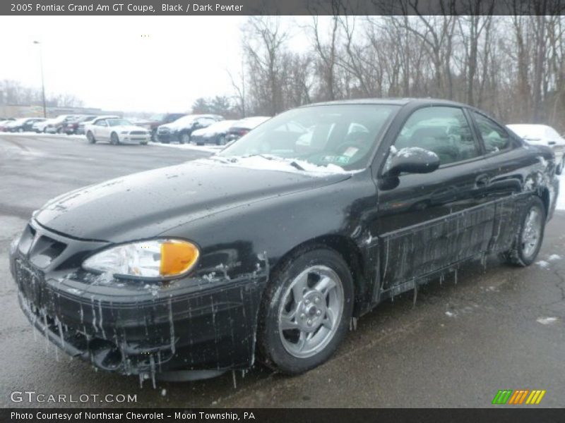 Black / Dark Pewter 2005 Pontiac Grand Am GT Coupe