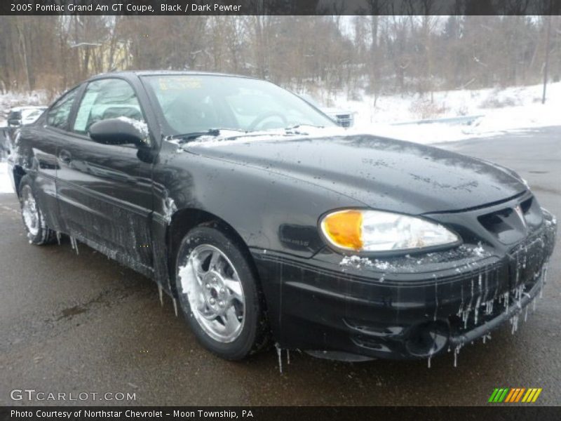 Black / Dark Pewter 2005 Pontiac Grand Am GT Coupe