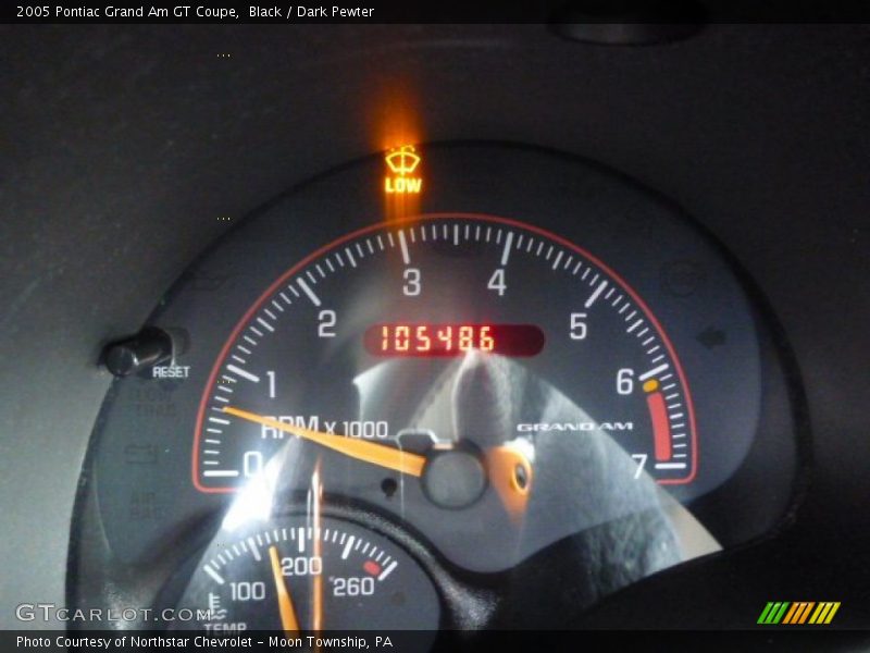 Black / Dark Pewter 2005 Pontiac Grand Am GT Coupe