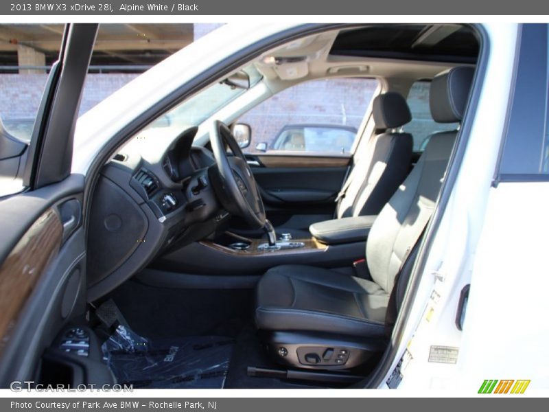 Alpine White / Black 2013 BMW X3 xDrive 28i