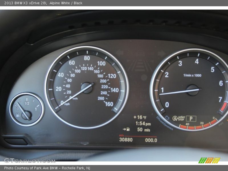 Alpine White / Black 2013 BMW X3 xDrive 28i