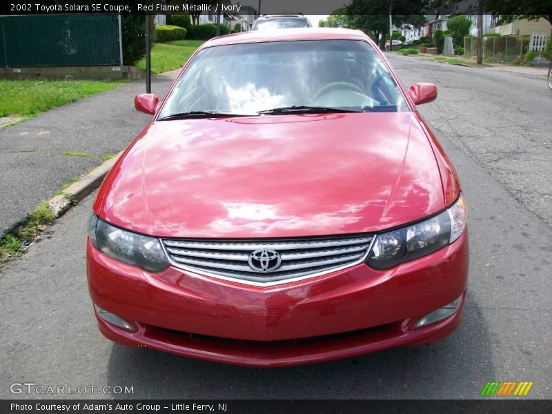 Red Flame Metallic / Ivory 2002 Toyota Solara SE Coupe