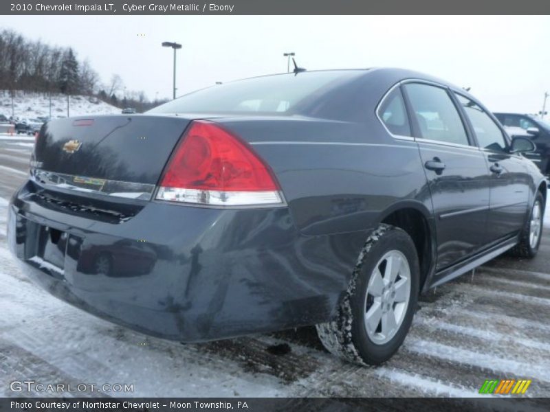 Cyber Gray Metallic / Ebony 2010 Chevrolet Impala LT